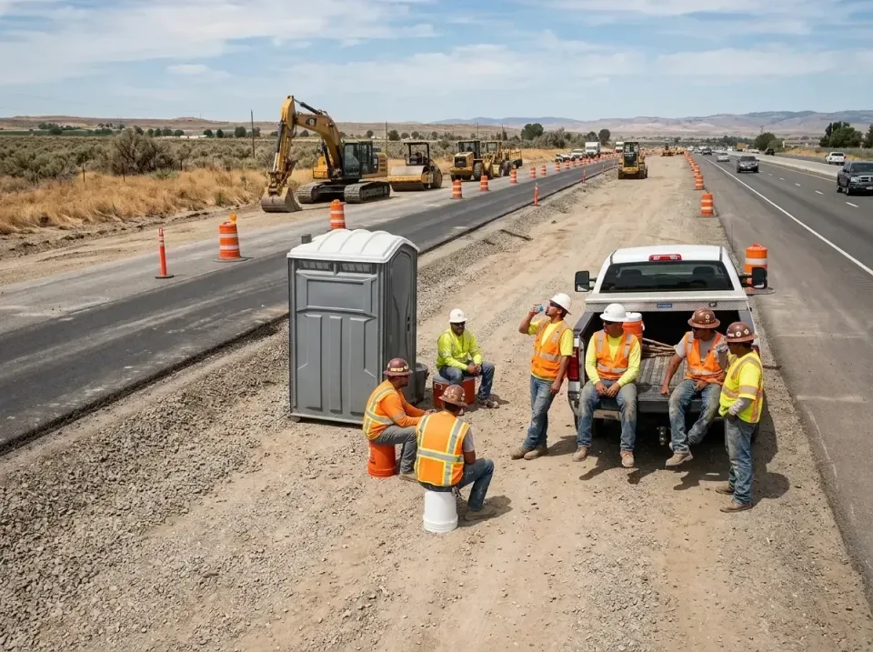 highway-road-construction-crew-007 — frequently asked questions, Porta Potty and Restroom Rentals in Brookdale, SC